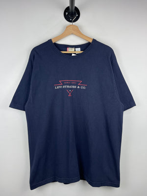 Vintage 90s Levis Red Tab Blue Tee