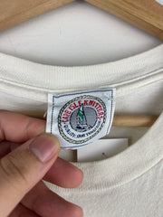 Vintage 90s Golf Art White Tee