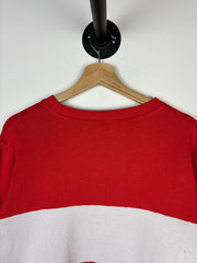 Vintage 80's Champion Ohio State Red & White Crewneck