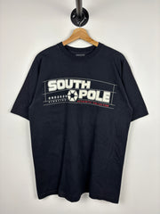 Vintage Y2K South Pole Black Tee