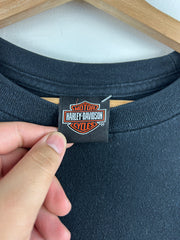Vintage Harley Davidson Alaska Black Tee