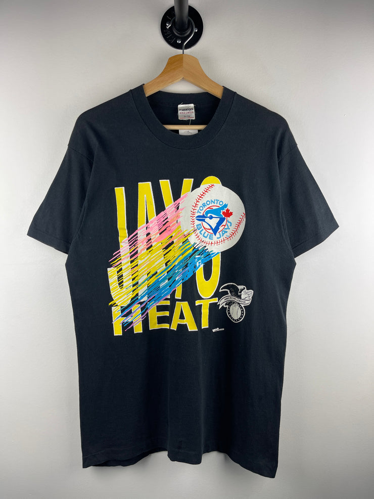 Vintage 90s MLB Toronto Blue Jays Heat Black Tee