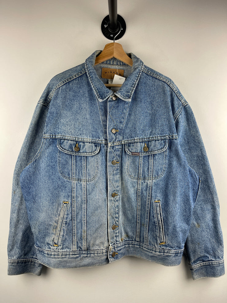 Vintage 90s Lee Riders Blue Denim Jacket