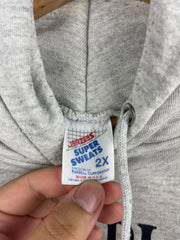 Vintage 90s Lake Placid Grey Hoodie