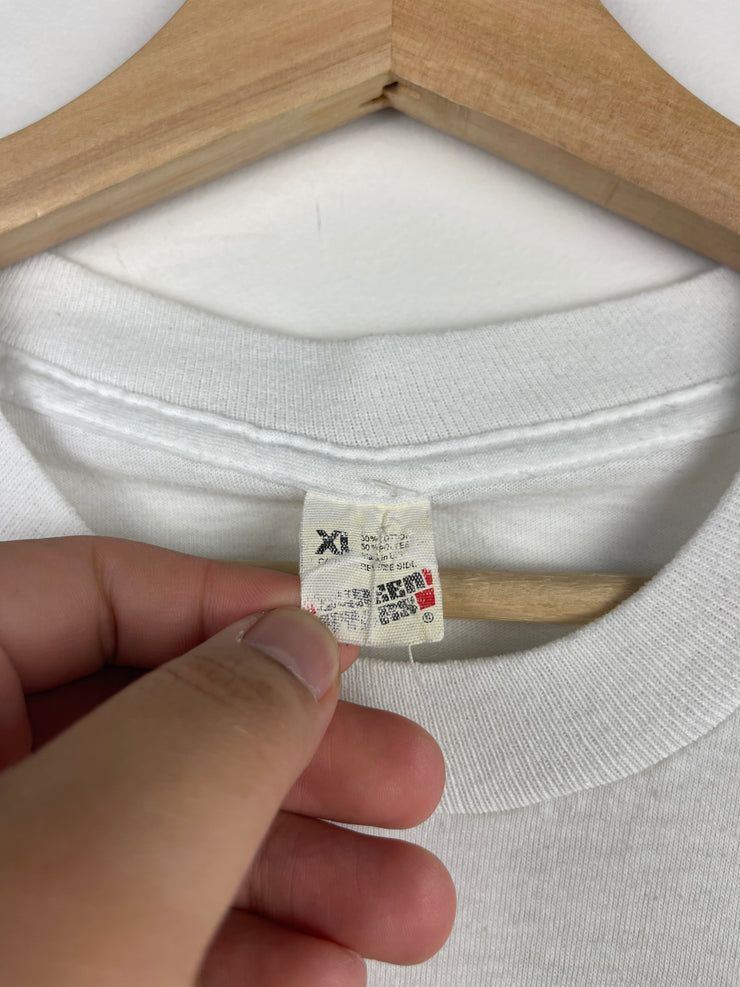 Vintage 80s Alfa Romeo Milano White Tee