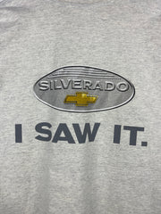 Vintage 90s Chevrolet Silverado It's Bigger Grey Tee