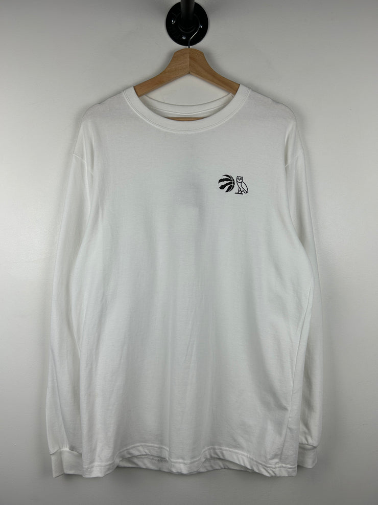 OVO Toronto Raptors White Long Sleeve