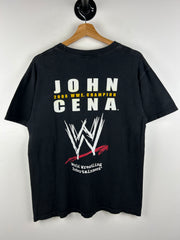 Vintage 2006 WWE John Cena Champion Black Tee