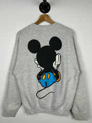 Vintage 90s Disney Mickey & Co. Mickey Mouse Grey Crewneck