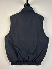 Vintage Ten West Navy & Beige Fleece Reversible Vest