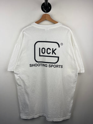 Vintage 90s Glock Shooting Sports White Tee