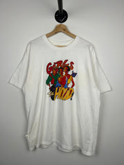 Vintage 90s Girls N' The Hood White Tee