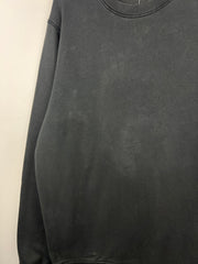 Stone Island Patch Charcoal Grey Crewneck