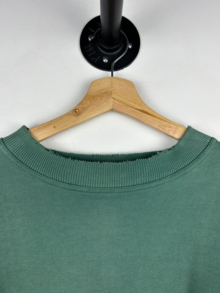 Vintage Bass Co. Faded Green Crewneck