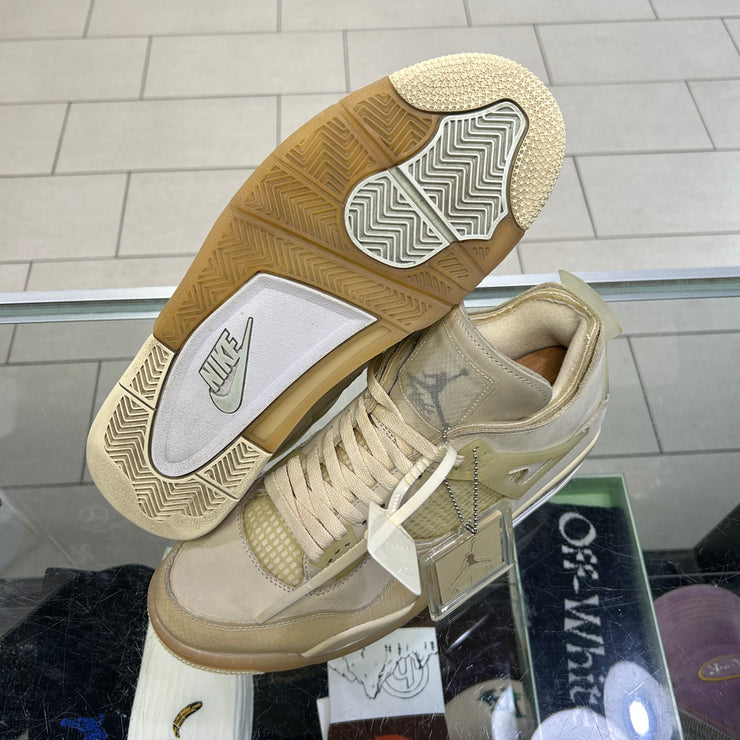 Jordan 4 x Off White Sail