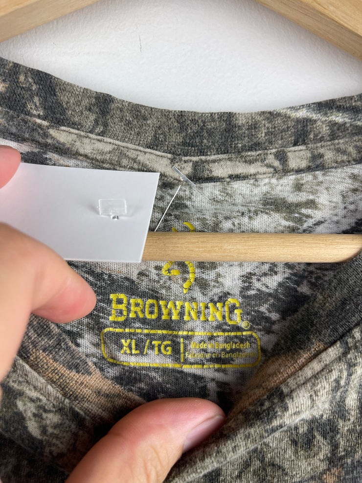 Vintage Browning Real Tree Camo Long Sleeve