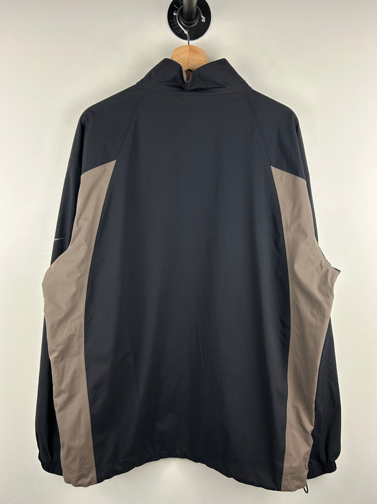 Vintage Nike Golf Grey Silo Black & Brown Windbreaker