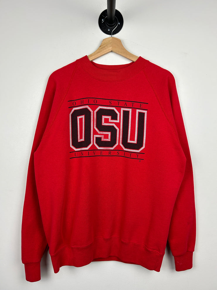 Vintage 90s Ohio State University Red Crewneck