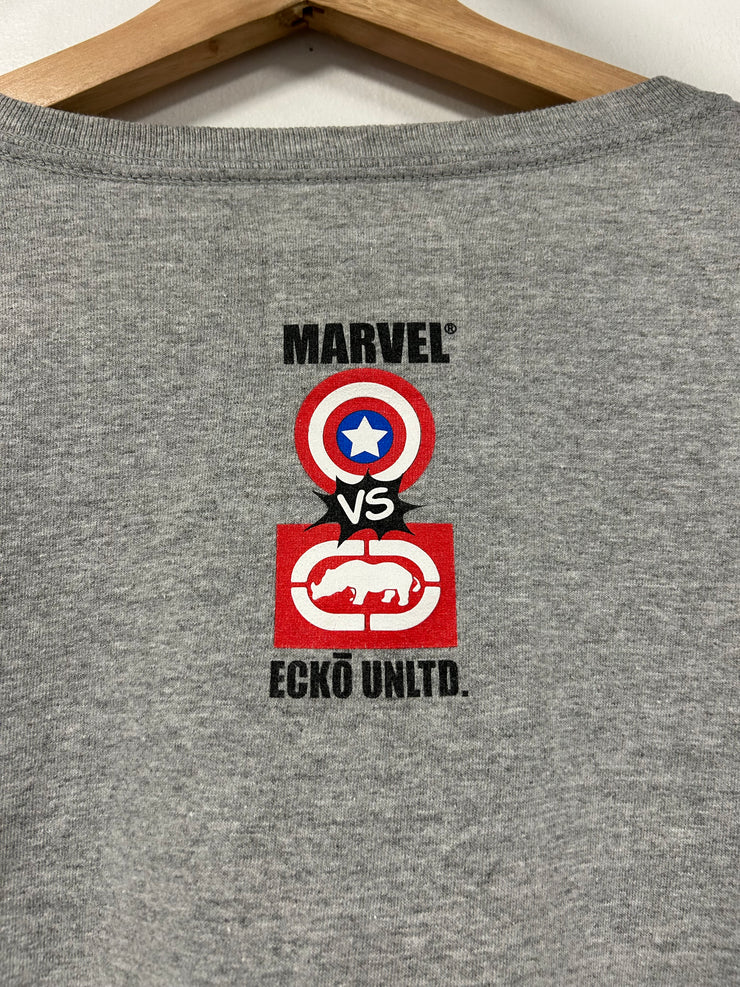 Vintage Y2K Ecko Marvel Grey Long Sleeve