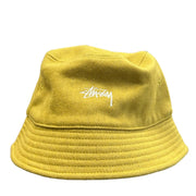 Stussy Stock Yellow Wool Bucket Hat