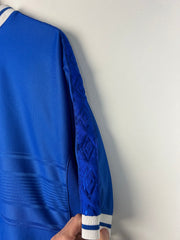 Vintage 90's Umbro Blue Soccer Jersey