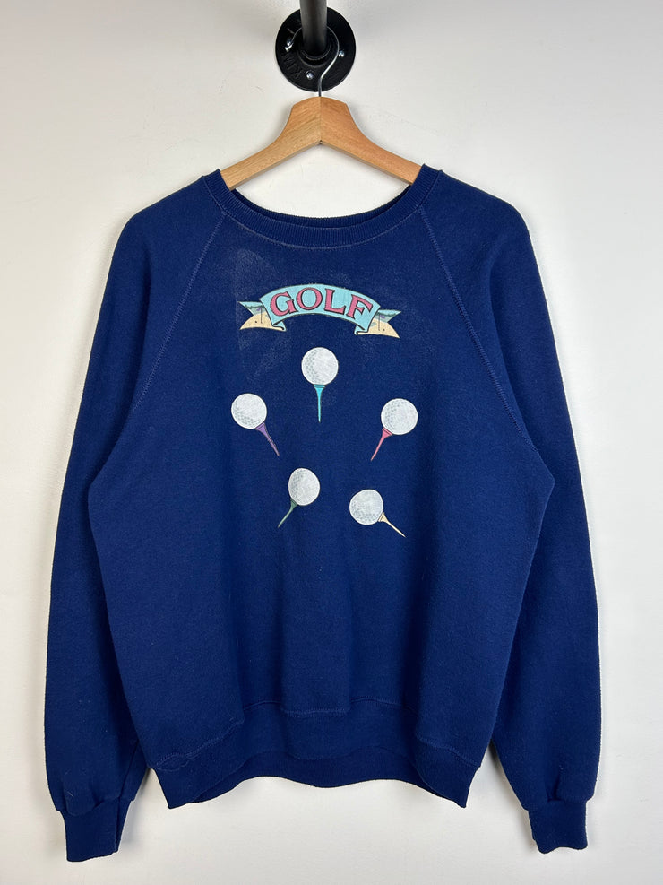 Vintage 80s Golf Navy Crewneck