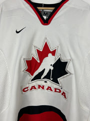 Vintage Nike Team Canada White Hockey Jersey