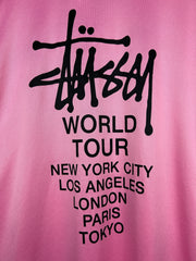 Stussy Football Pink Jersey