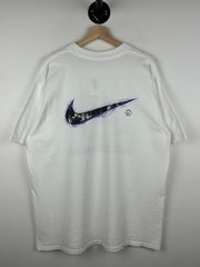 Vintage 90s Nike ACG Sporting Life Biking White Tee