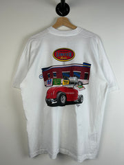 Vintage 90's Limited Road Car Show White Tee