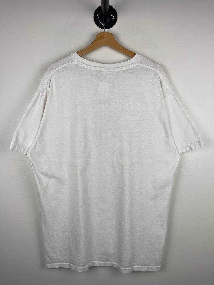 Vintage 90s Volkswagen VW Bus Jerry Garcia Grateful Dead White Tee