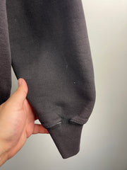 Vintage 90s Carhartt Spellout Embroidered Black Hoodie