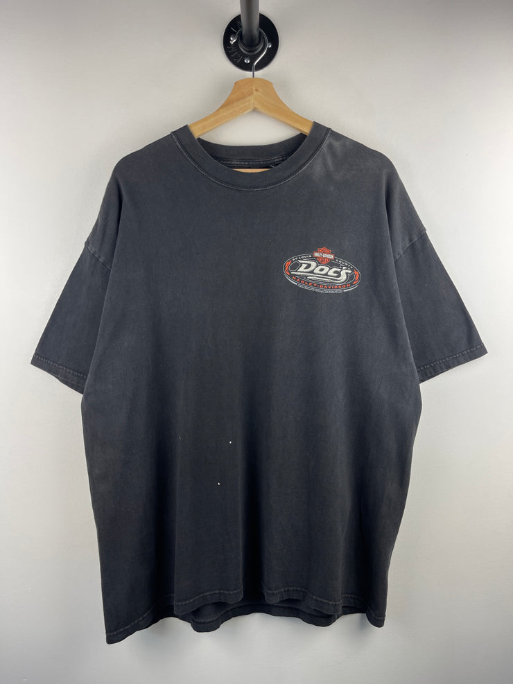 Vintage Harley Davidson St Louis Cruisin Black Tee