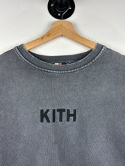 Kith FW19 Charcoal Combo Knit Crewneck
