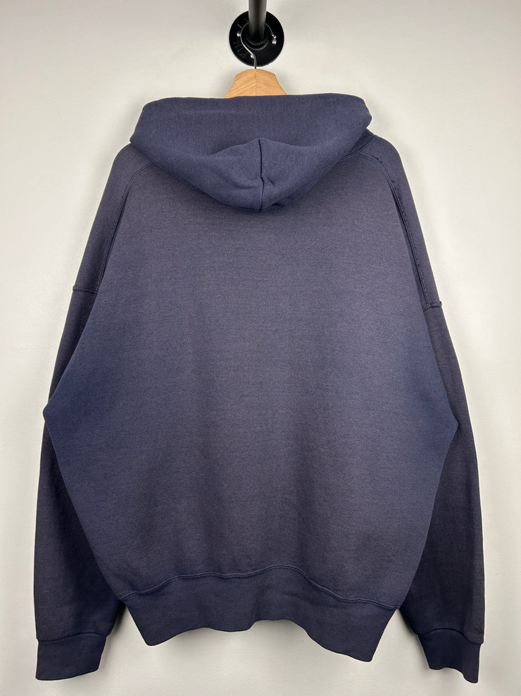 Vintage 90s USA Olympics Faded Navy Zip Up Hoodie