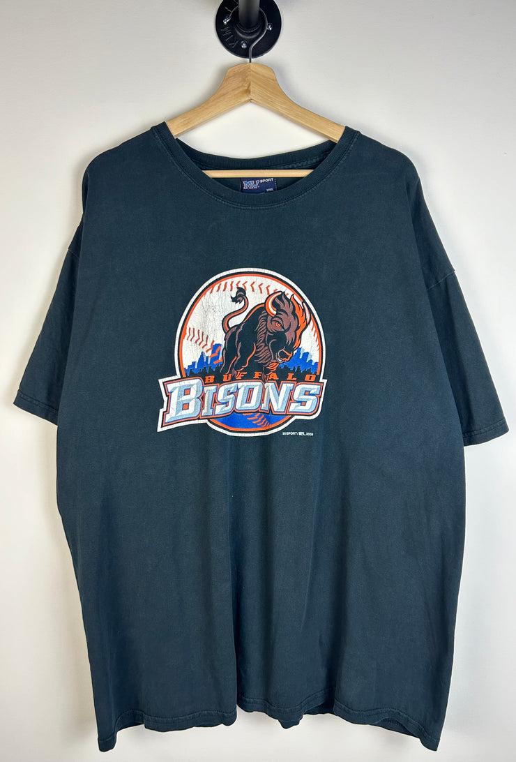 Vintage 2009 Buffalo Bisons Black Tee