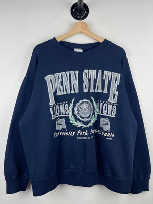 Vintage 90s Penn State Nittany Lions University Navy Crewneck