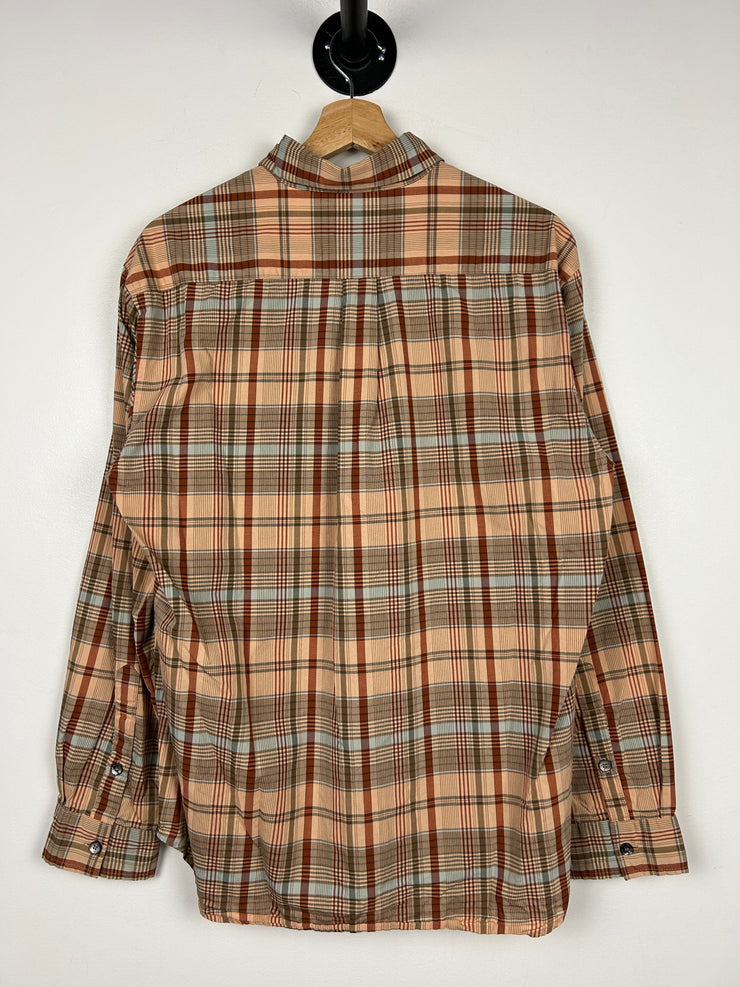 Vintage 90s Stussy Flannel Button Up Shirt