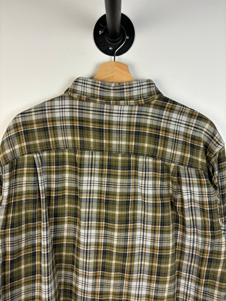 Vintage Y2K Carhartt Green Flannel