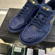 Jordan 1 Low Method Of Make Midnight Navy Metallic Gold