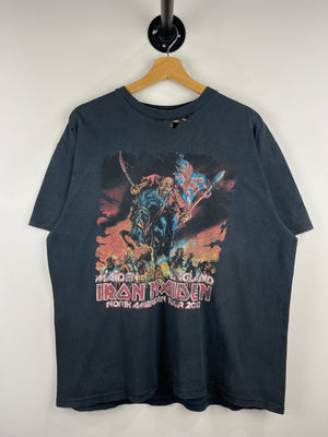 Vintage Iron Maiden North American Tour Thrashed Black Tee