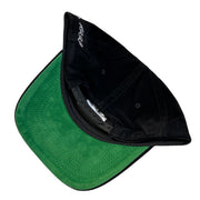 Studio 1999 LA Black Suede Snapback Hat