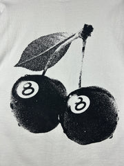 Stussy 8 Ball Cherries Fog Grey Tee