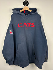 Vintage Nike Arizona Wildcats Embroidered Navy Hoodie