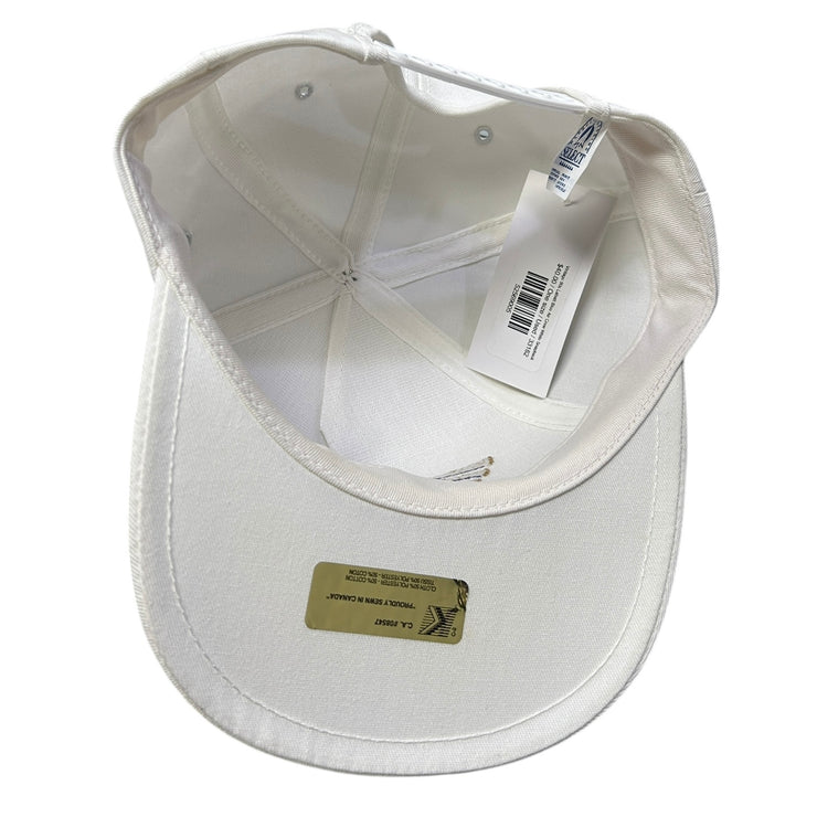 Vintage 90s Labatt Blue Air Crew White Snapback