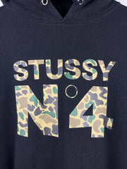 Stussy N4 Black Hoodie