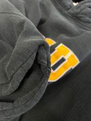 Vintage Waterloo Laurier University Embroidered Black Hoodie