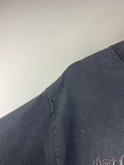 Vintage West Coast Choppers Motorcycle Long Beach Thrashed Black Tee