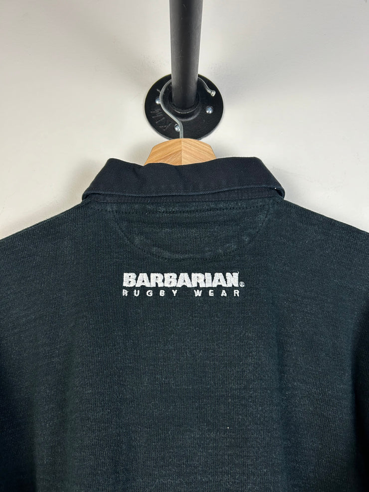 Vintage Y2K Barbarian Rugby Wear Ireland Polo Rugby Long Sleeve