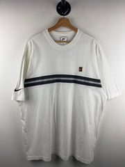 Vintage 90s Nike Tennis Challenge Court White Tee